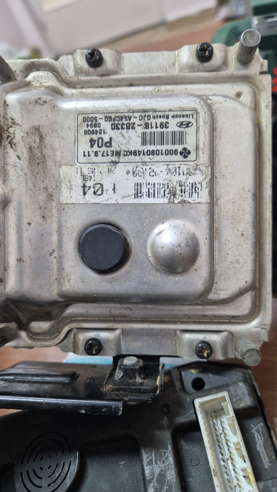 Hyundai İ10 1.1 Motor Beyni 39103-02025 ME17.9.11  İMMO BEYNİ ANAHTAR SET